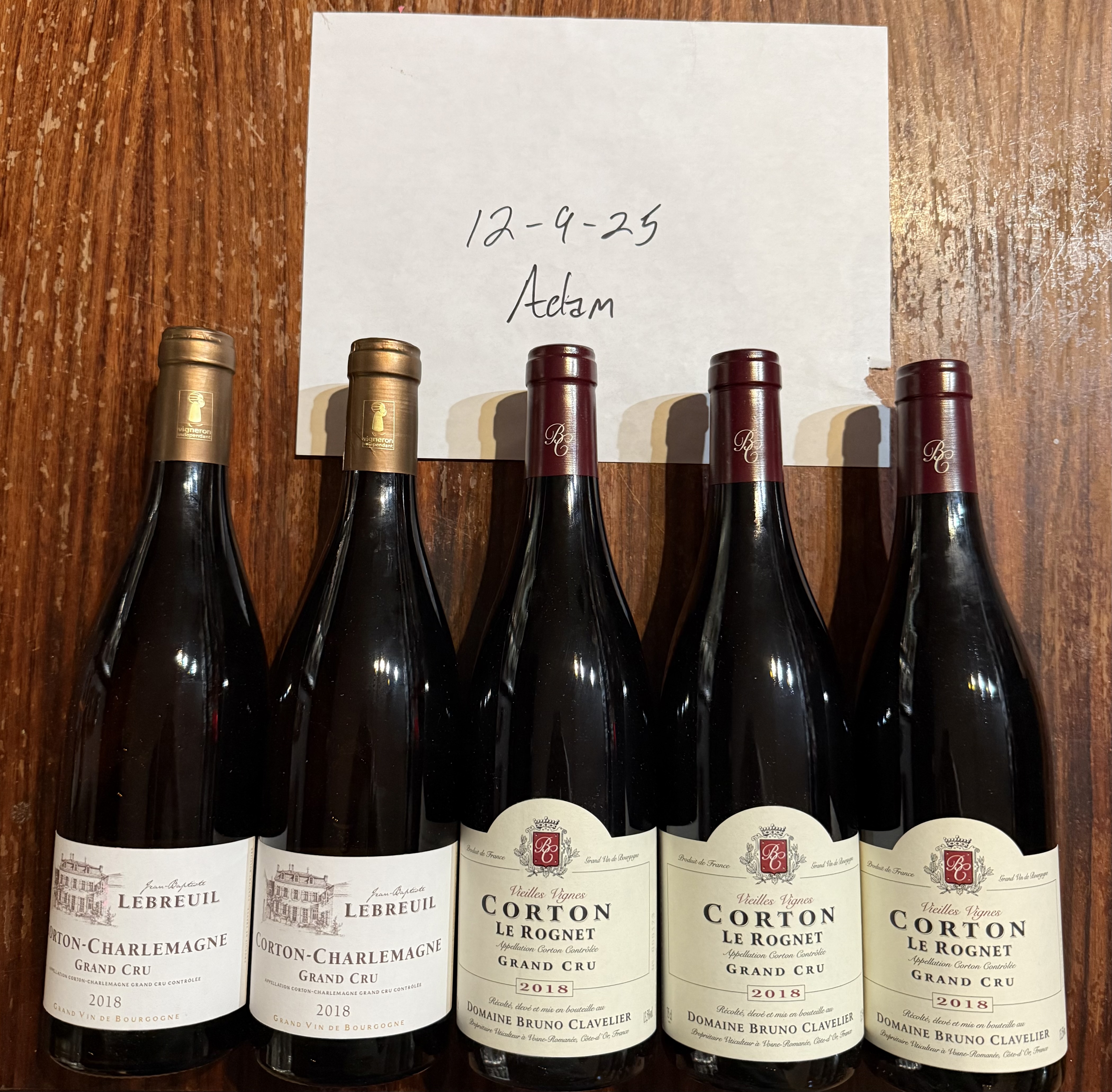 Corton Charlemagne 2018